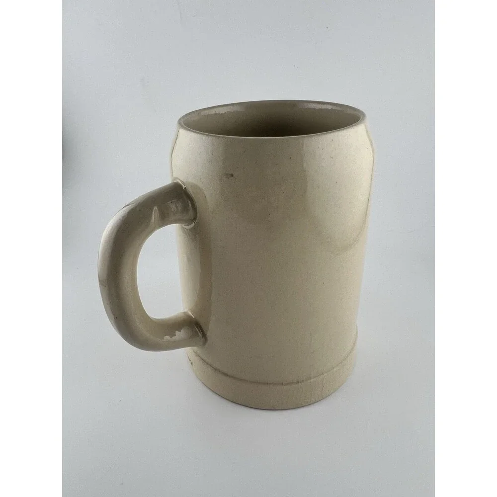 Vintage Hofbrauhaus Munchen HB Crown 1/4L German Stoneware Beer Stein Mug